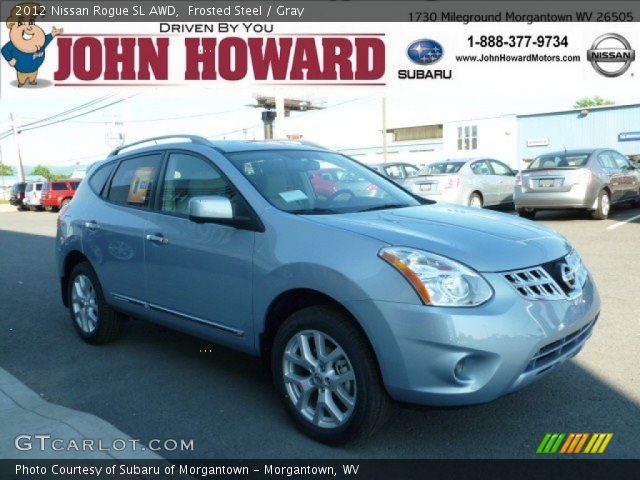 2012 Nissan Rogue SL AWD in Frosted Steel
