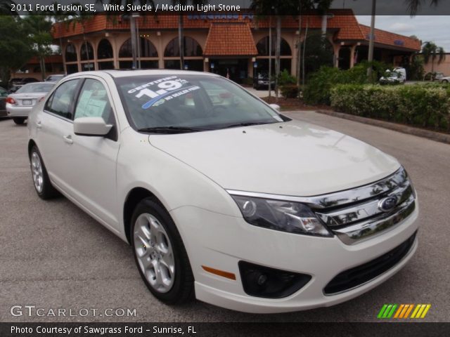 2011 Ford Fusion SE in White Suede