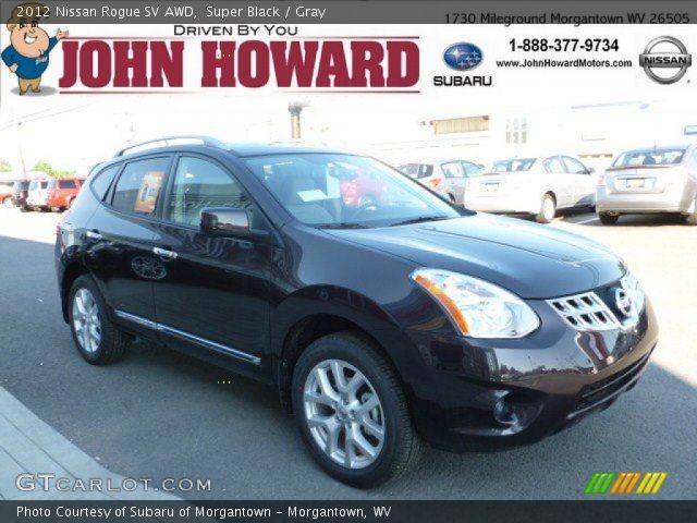 2012 Nissan Rogue SV AWD in Super Black