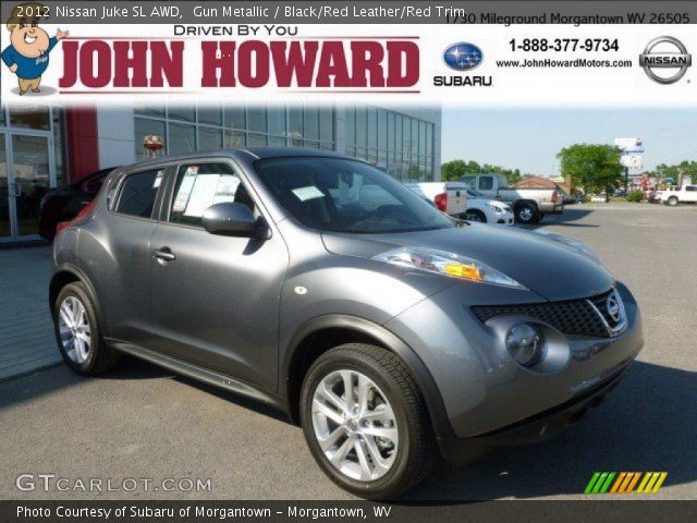 2012 Nissan Juke SL AWD in Gun Metallic