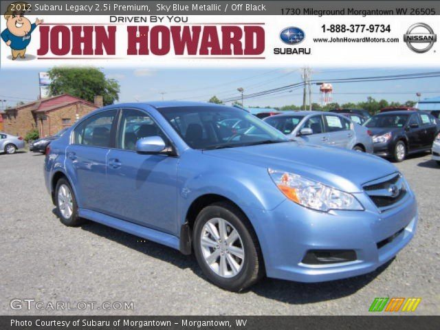 2012 Subaru Legacy 2.5i Premium in Sky Blue Metallic
