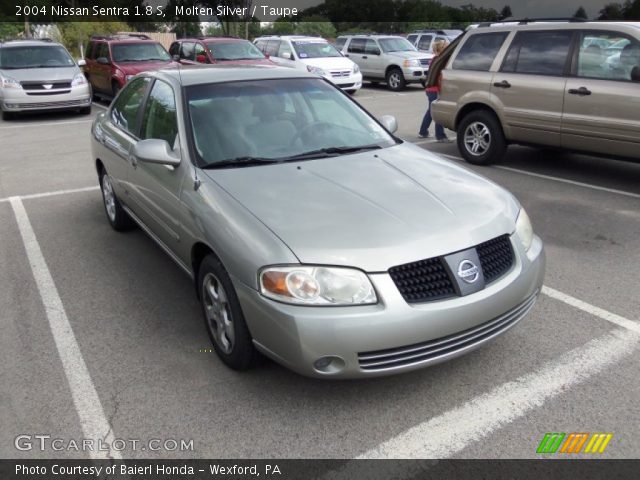 2004 Nissan Sentra 1.8 S in Molten Silver