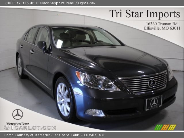 2007 Lexus LS 460 in Black Sapphire Pearl