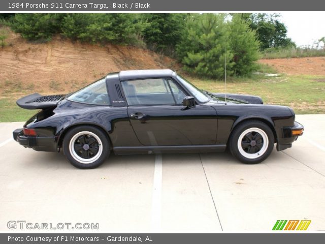 1984 Porsche 911 Carrera Targa in Black