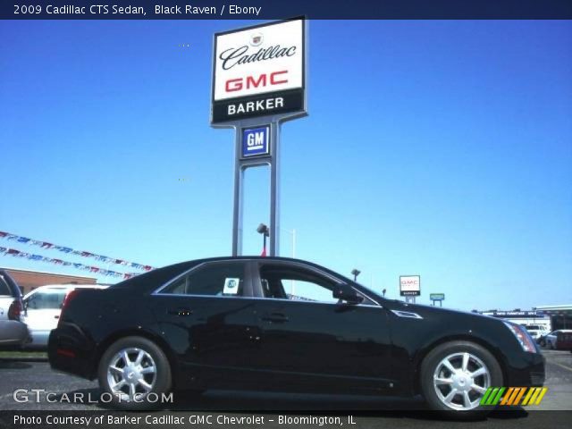2009 Cadillac CTS Sedan in Black Raven