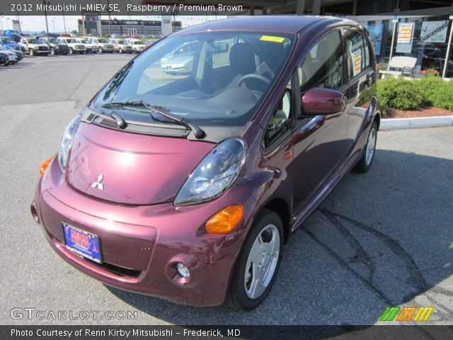 2012 Mitsubishi i-MiEV SE in Raspberry