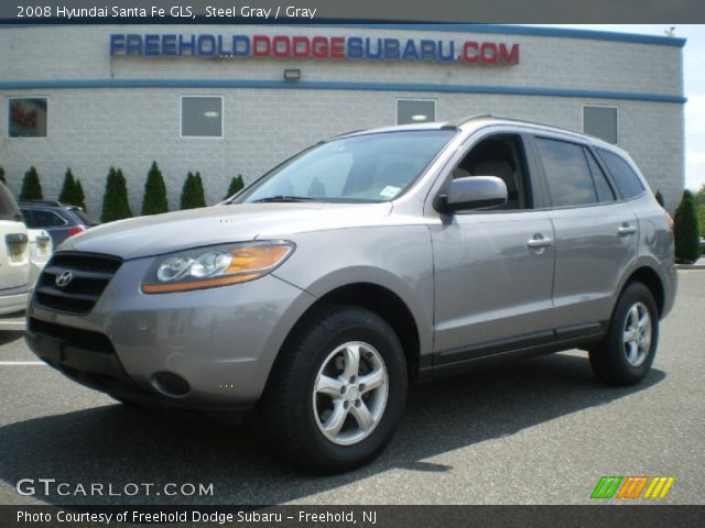 2008 Hyundai Santa Fe GLS in Steel Gray