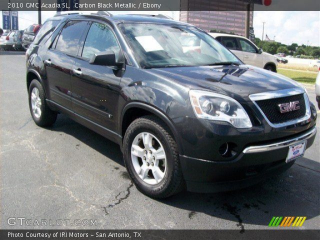 2010 GMC Acadia SL in Carbon Black Metallic