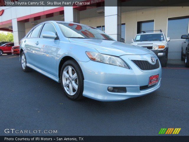 2009 Toyota Camry SE in Sky Blue Pearl