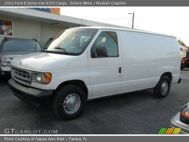 2001 Ford E Series Van E150 Cargo in Oxford White
