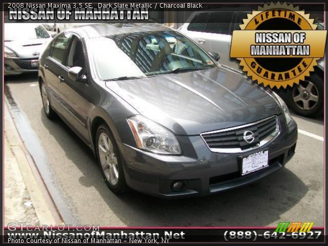 2008 Nissan Maxima 3.5 SE in Dark Slate Metallic