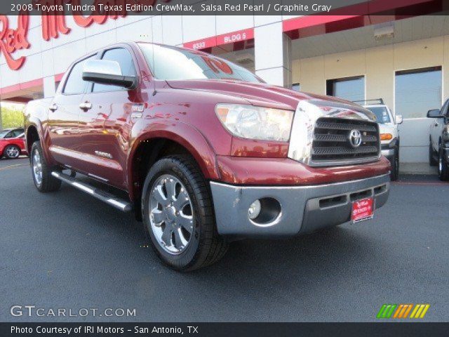 2008 Toyota Tundra Texas Edition CrewMax in Salsa Red Pearl