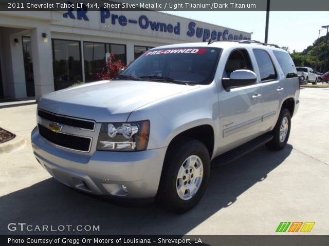 2011 Chevrolet Tahoe LT 4x4 in Sheer Silver Metallic