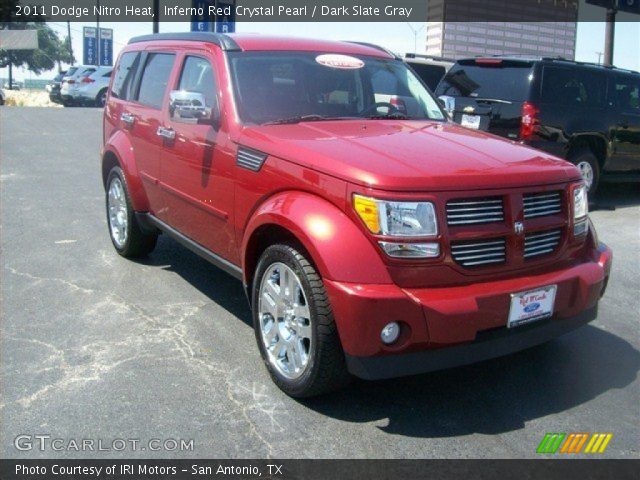 2011 Dodge Nitro Heat in Inferno Red Crystal Pearl