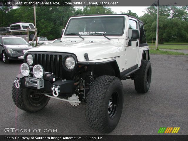 2001 Jeep Wrangler Sahara 4x4 in Stone White