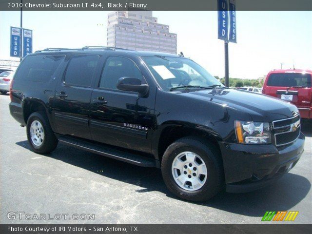 2010 Chevrolet Suburban LT 4x4 in Black