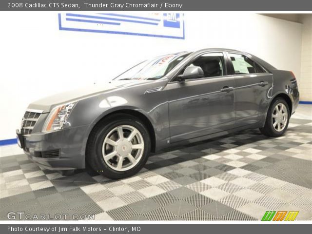 2008 Cadillac CTS Sedan in Thunder Gray Chromaflair