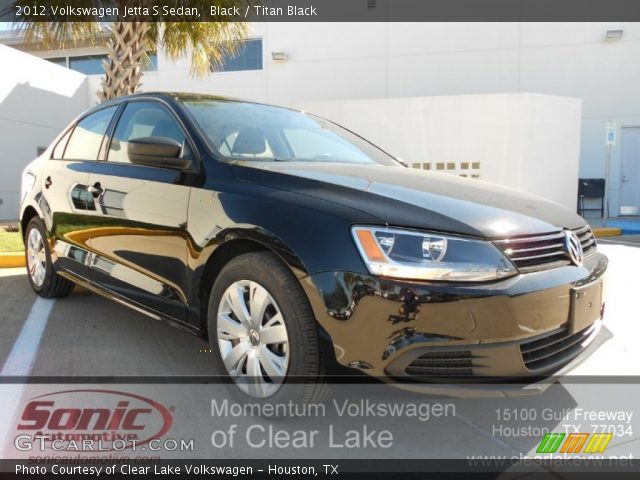 2012 Volkswagen Jetta S Sedan in Black