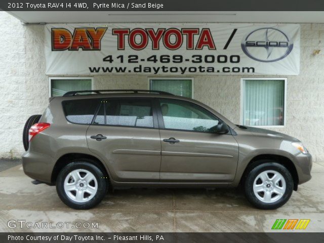 2012 Toyota RAV4 I4 4WD in Pyrite Mica