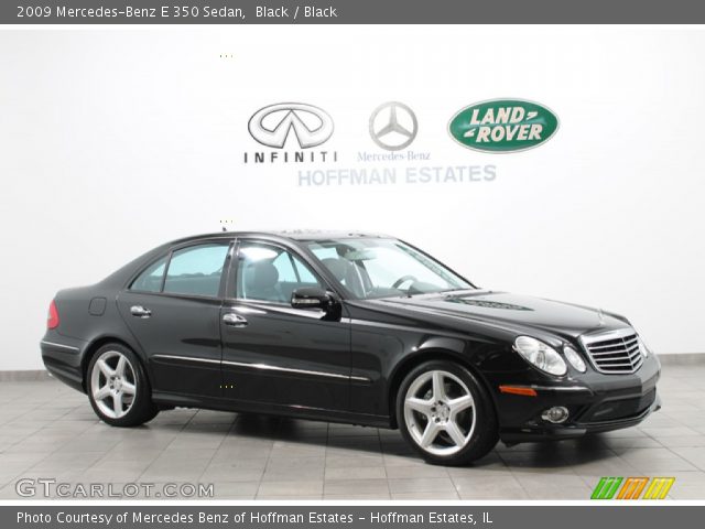 2009 Mercedes-Benz E 350 Sedan in Black