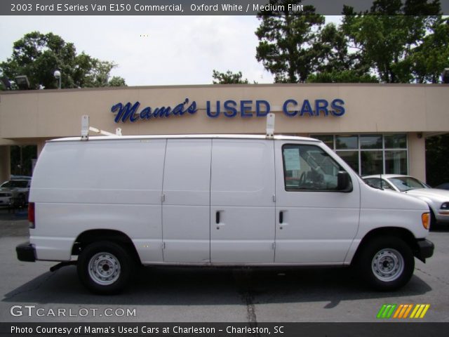 2003 Ford E Series Van E150 Commercial in Oxford White