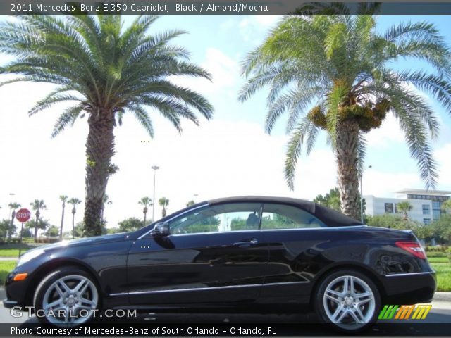 2011 Mercedes-Benz E 350 Cabriolet in Black