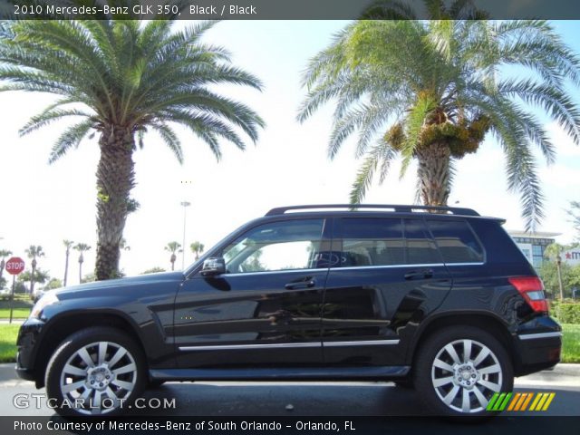 2010 Mercedes-Benz GLK 350 in Black
