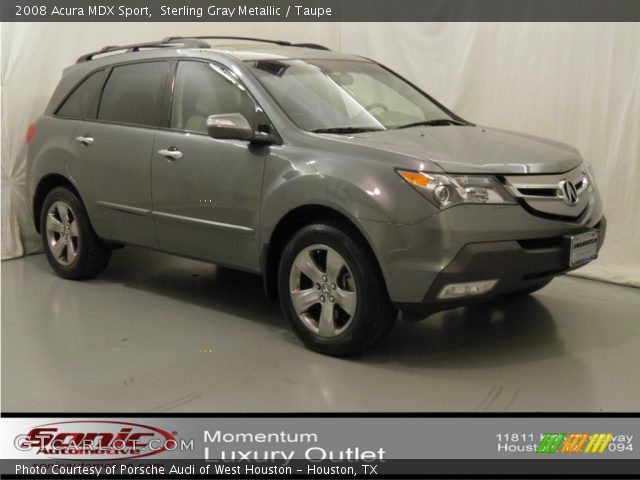 2008 Acura MDX Sport in Sterling Gray Metallic