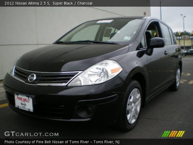 2012 Nissan Altima 2.5 S in Super Black