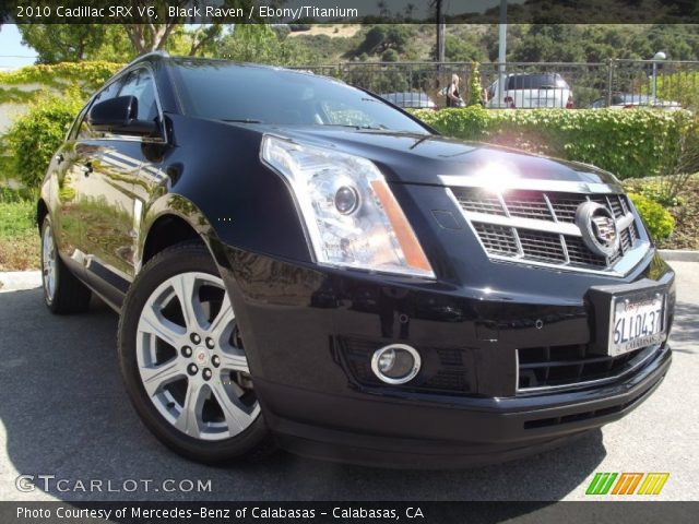 2010 Cadillac SRX V6 in Black Raven