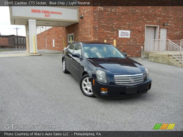 2005 Cadillac CTS Sedan in Blue Chip