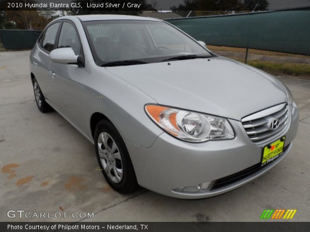 2010 Hyundai Elantra GLS in Liquid Silver