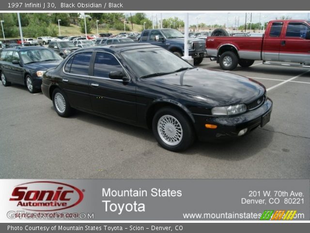 1997 Infiniti J 30 in Black Obsidian