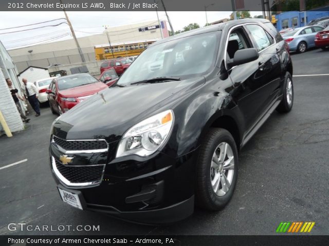 2012 Chevrolet Equinox LS AWD in Black