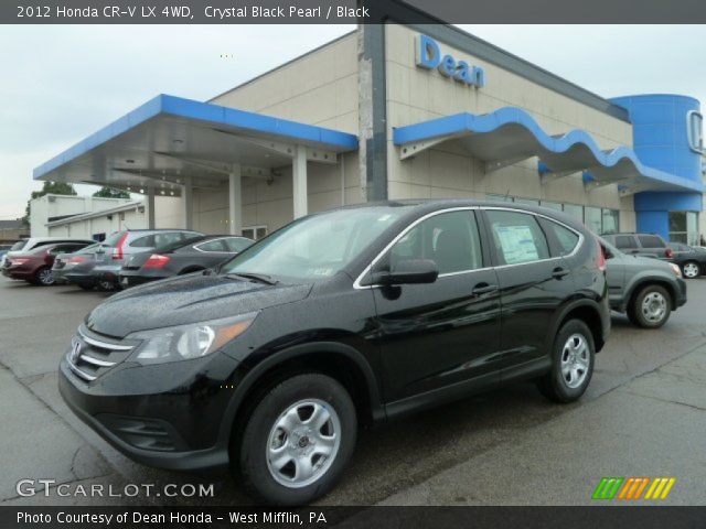 2012 Honda CR-V LX 4WD in Crystal Black Pearl