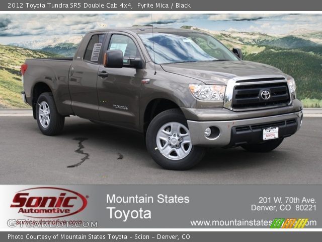2012 Toyota Tundra SR5 Double Cab 4x4 in Pyrite Mica