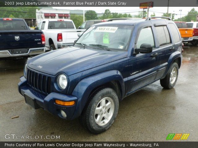 2003 Jeep Liberty Limited 4x4 in Patriot Blue Pearl