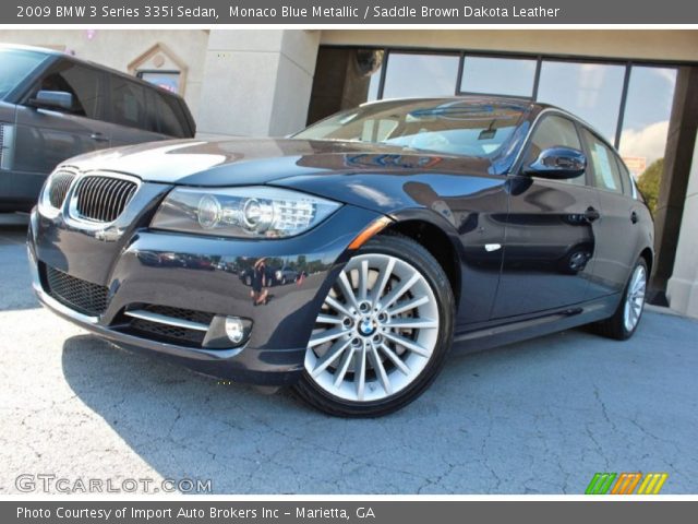 2009 BMW 3 Series 335i Sedan in Monaco Blue Metallic