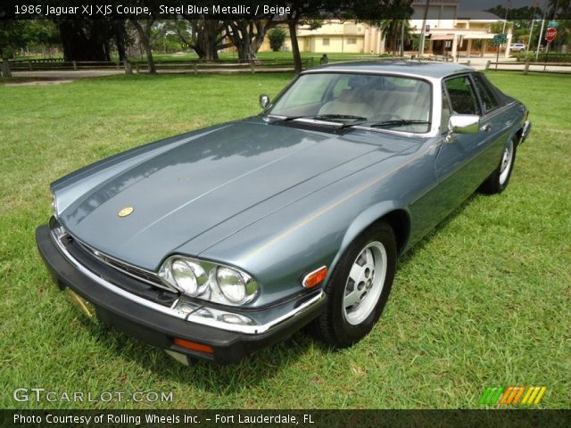 1986 Jaguar XJ XJS Coupe in Steel Blue Metallic