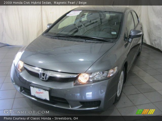 2009 Honda Civic Hybrid Sedan in Magnetic Pearl