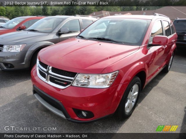 2012 Dodge Journey SXT in Brilliant Red Tri-Coat Pearl