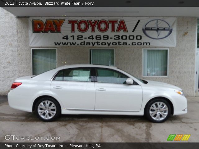 2012 Toyota Avalon  in Blizzard White Pearl