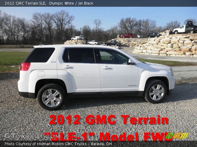 2012 GMC Terrain SLE in Olympic White