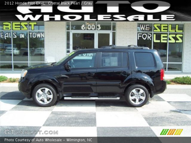 2012 Honda Pilot EX-L in Crystal Black Pearl