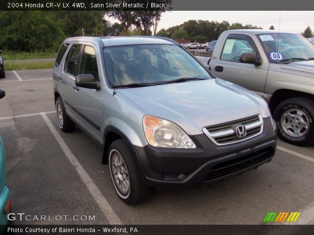 2004 Honda CR-V LX 4WD in Satin Silver Metallic