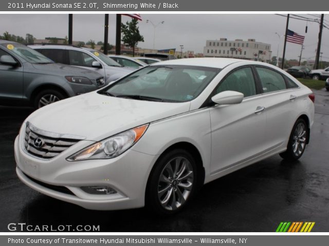 2011 Hyundai Sonata SE 2.0T in Shimmering White