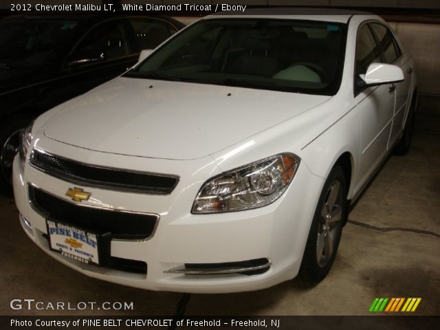 2012 Chevrolet Malibu LT in White Diamond Tricoat