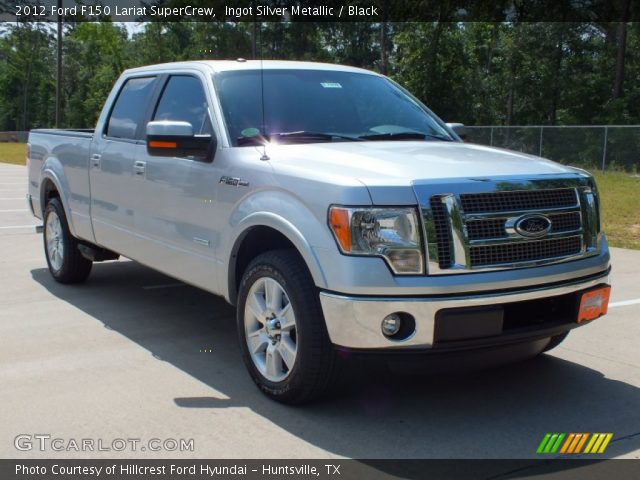 2012 Ford F150 Lariat SuperCrew in Ingot Silver Metallic