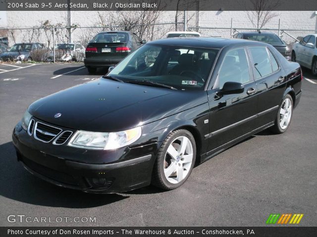2004 Saab 9-5 Aero Sedan in Black