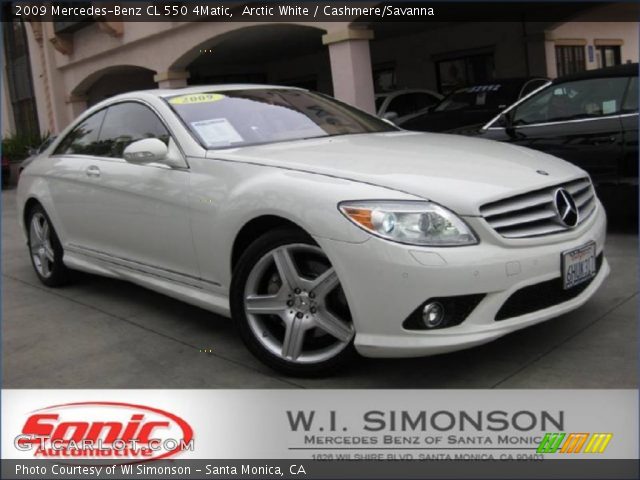 2009 Mercedes-Benz CL 550 4Matic in Arctic White